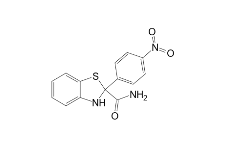 2-(4'-Nitrophenyl)-2,3-dihydrobenzothiazole-2-carboxamide
