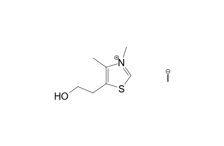 3,4-Dimethyl-5-(2-hydroxyethyl)thiazolium iodide