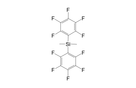 (CH3)2SI(C6F5)2;DI-(FLUOROPHENYL)-DIMETHYL-SILANE
