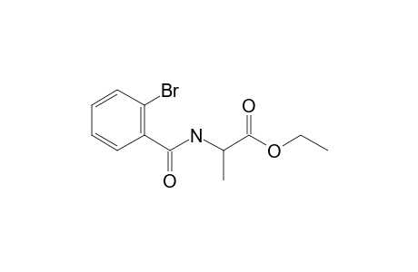 L-Alanine, N-(2-bromobenzoyl)-, ethyl ester