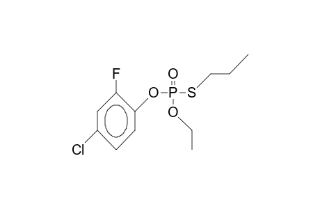 O-Ethyl-O-(2-fluoro-4-chloro-phenyl)-S-propyl-phosphorothioic acid