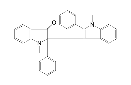 1-methyl-2-(1-methyl-2-phenylindol-3-yl)-2-phenyl-3-indolinone