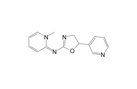 2-(1-Methyl-1,2-dihydropyridylidene)amino-5-(3-pyridyl)oxazoline