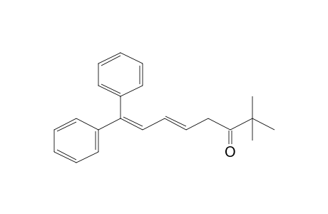 2,2-Dimethyl-8,8-diphenyl-octa-5,7-dien-3-one