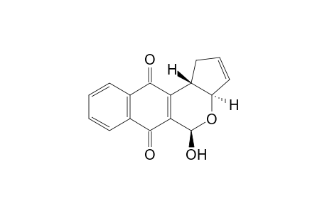 (3aR,5R,11bS)-3a,5,11b-Trihydro-5-hydroxy-1H-cyclopenta[b]naphtho[2,3-d]pyran-6,11-dione