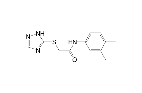 Acetamide, N-(3,4-dimethylphenyl)-2-(1H-1,2,4-triazol-5-ylthio)-