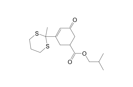 2-Methylpropyl ester of 3-(2-methyl-1,3-dithian-2-yl)-5-oxo-3-cyclohexene-1-carboxylic acid