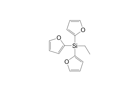 ETHYL-TRI-2-FURYL-SILANE