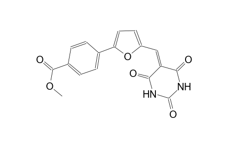 methyl 4-{5-[(2,4,6-trioxotetrahydro-5(2H)-pyrimidinylidene)methyl]-2-furyl}benzoate