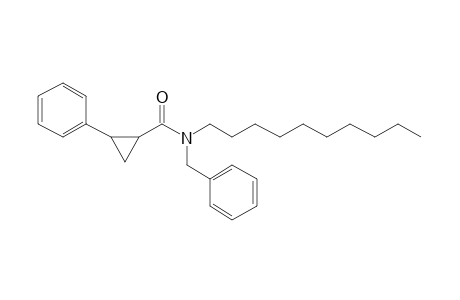 1-Cyclopropanecarboxamide, 2-phenyl-N-benzyl-N-decyl-