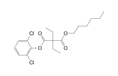 Diethylmalonic acid, 2,6-dichlorophenyl hexyl ester