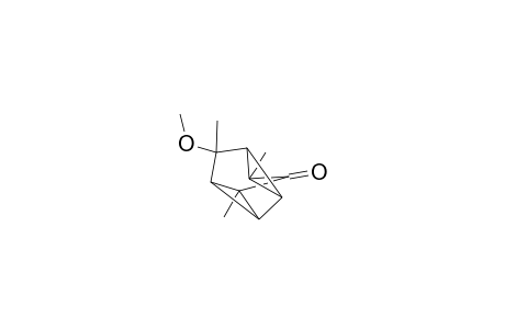 exo 1,3,5-dimethyl-3-methoxytetracyclo[3.2.1.0(2,7).0(4,6)]octan-8-one