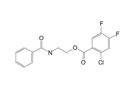 Benzamide, N-[2-(2-chloro-4,5-difluorobenzoyloxy)ethyl]-