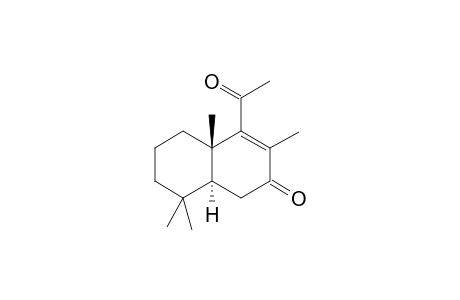 (4aS,8aS)-4-Acetyl-23,4a,8,8-tetramethyl-4a,5,6,7,8,8a-hexahydro-1H-naphthalene-2-one