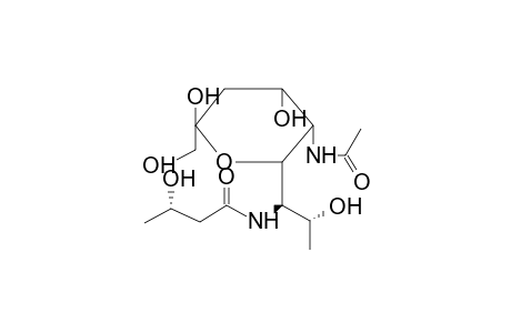 5-ACETAMIDO-3,5,7,9-TETRADEOXY-7-[(3R)-3-HYDROXYBUTYRAMIDO]-L-GLYCERO-ALPHA-L-MANNONONULOSE