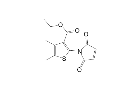 ethyl 2-(2,5-dioxo-2,5-dihydro-1H-pyrrol-1-yl)-4,5-dimethyl-3-thiophenecarboxylate