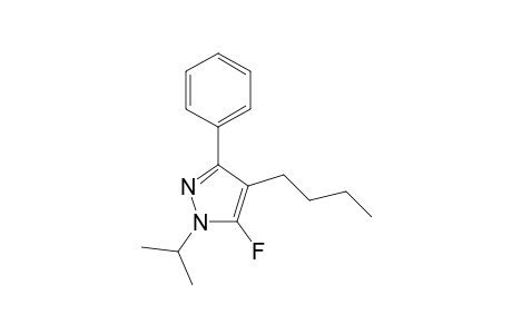 4-BUTYL-5-FLUORO-1-ISOPROPYL-3-PHENYLPYRAZOLE