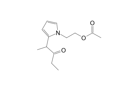 1-(2-ACETOXYETHYL)-2-(1-METHYL-2-OXOBUTYL)-PYRROLE