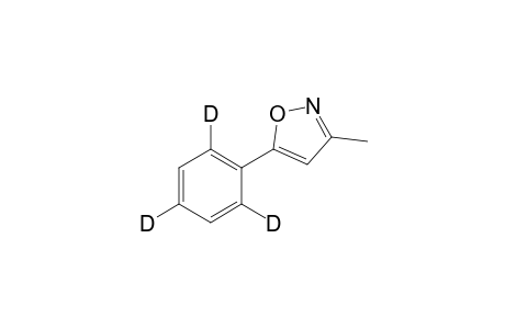 Isoxazole, 3-methyl-5-(phenyl-2,4,6-D3)-