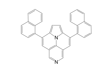 5,8-Di(naphthalene-1-yl)indolizino[6,5,4,3-ija][1,6]naphthyridine