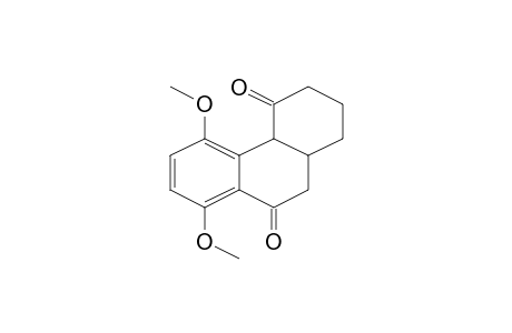 5,8-Dimethoxy-2,3,10,10a-tetrahydro-4,9(1H,4ah)-phenanthrenedione