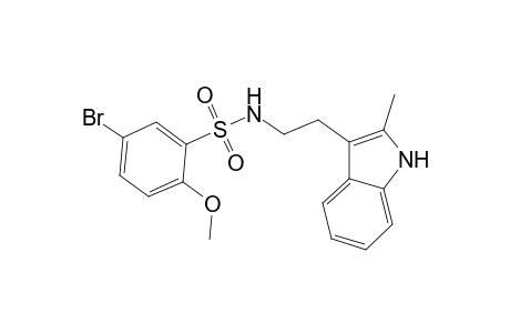 5-Bromo-2-methoxy-N-[2-(2-methyl-1H-indol-3-yl)ethyl]benzenesulfonamide