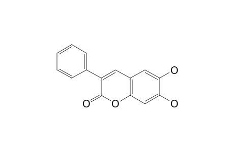 6,7-dihydroxy-3-phenylcoumarin