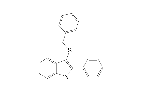 2-Phenyl-3-(.alpha.-toluenesulfanyl)indole