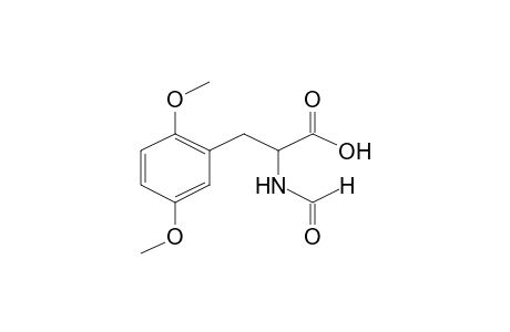 3-(2,5-Dimethoxyphenyl)-2-formylaminopropionic acid