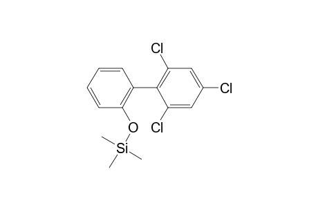 2-Hydroxy-2',4',6'-trichlorobiphenyl, trimethylsilyl ether