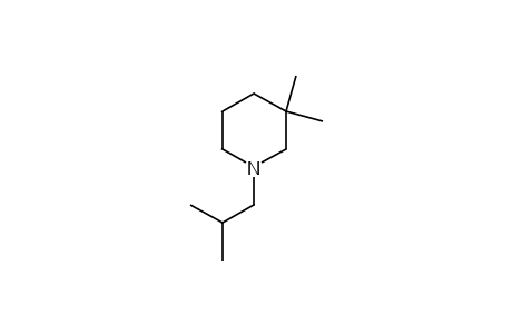 3,3-dimethyl-1-isobutylpiperidine