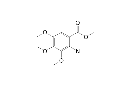 2-amino-3,4,5-trimethoxy-benzoic acid methyl ester