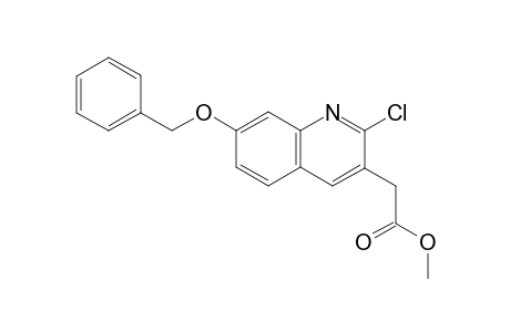 Methyl 2-[7-(benzyloxy)-2-chloroquinolin-3-yl]acetate