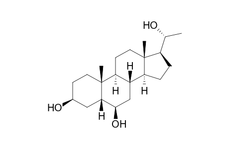 Pregnane-3,6,20-triol, (3.beta.,5.beta.,6.beta.,20R)-