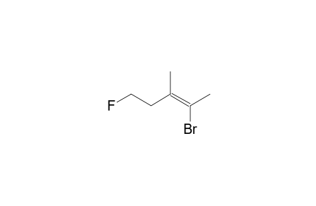 2-Pentene, 2-bromo-5-fluoro-3-methyl-