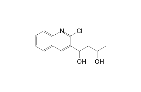(syn)-3-(1',3'-dihydroxy)butyl-2-chloroquinoline