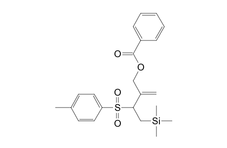 [2-Methylene-3-tosyl-4-(trimethylsilyl)]butyl benzoate