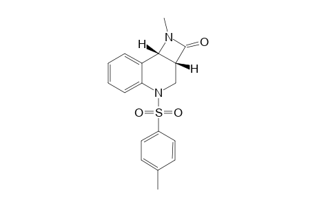 (2aR*,8bR*)-2a,3,4,8b-Tetrahydro-1-methyl-4-[(4-methylphenyl)sulfonyl]azeto[3,2-c]quinolin-2(1H)-one]