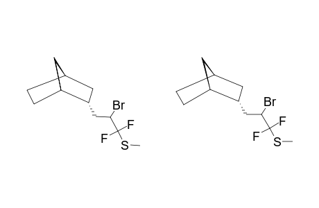 2-BROMO-1,1-DIFLUORO-1-METHYLTHIO-3-NORBORNYLPROPANE
