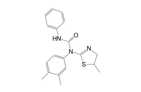 N-(3,4-dimethylphenyl)-N-(5-methyl-4,5-dihydro-1,3-thiazol-2-yl)-N'-phenylurea