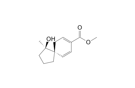 Methyl (1R*,5R*)-1-Hydroxy-1-methylspiro[4.5]deca-6,8-diene-8-carboxylate