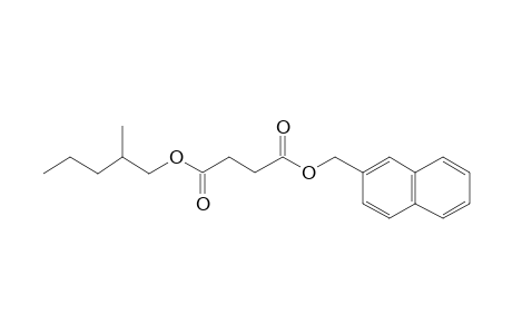 Succinic acid, naphth-2-ylmethyl 2-methylpentyl ester