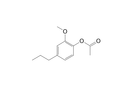 Eugenol acetate <dihydro->