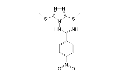 3,5-Dimethylthio-4-(4-nitrobenzamidino)-1,2,4-triazole