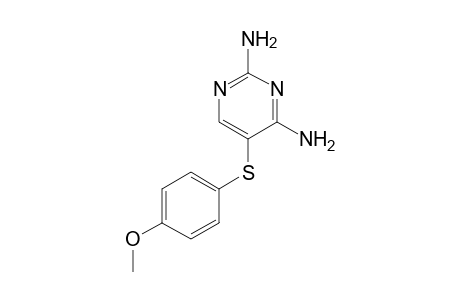 2,4-diamino-5-(p-methoxyphenylthio)pyrimidine