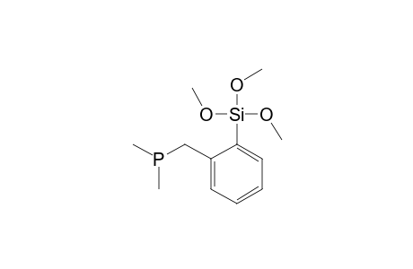 Trimethoxy[2-(dimethylphosphinomethyl)phenyl]silane