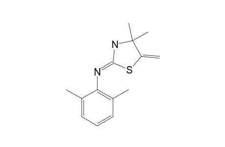 4,4-dimethyl-5-methylene-2-[(2,6-xylyl)imino]thiazolidine