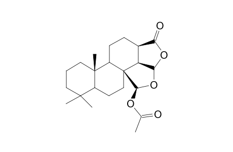 (-)-17.beta.-Acetoxy-15,17-oxidospongian-16-one(acetyldendrillol-1)