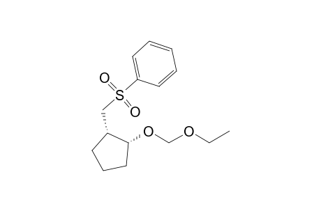 cis-1-(Ethoxymethoxy)-2-[(Phenylsulfonyl)methyl]cyclopentane
