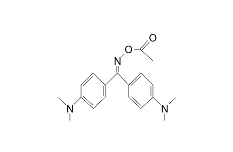 Methanone, bis[4-(dimethylamino)phenyl]-, o-acetyloxime